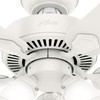Hunter Fan 44 inch Traditional Fresh White Indoor Ceiling Fan