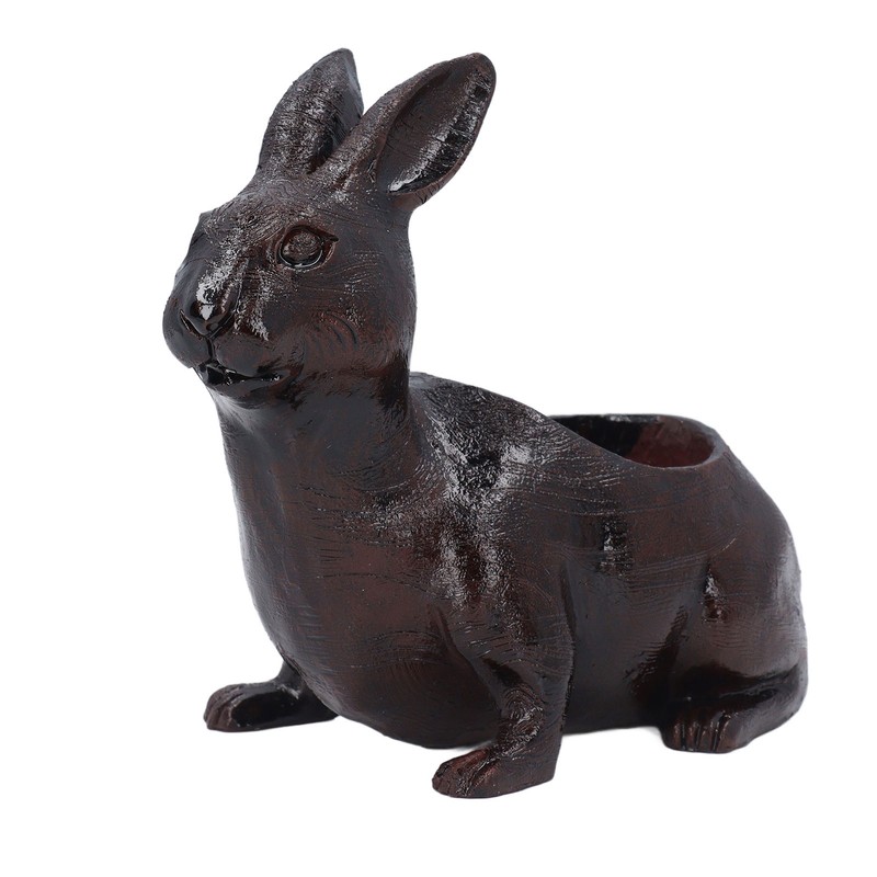 Rabbit Planter Animal Shaped Cartoon Succulent Plant Pot Garden Decoration