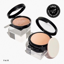Light and Full Coverage Kit (2 PC) - Full Coverage and Buildable Powder Foundation Ki:_Fair
