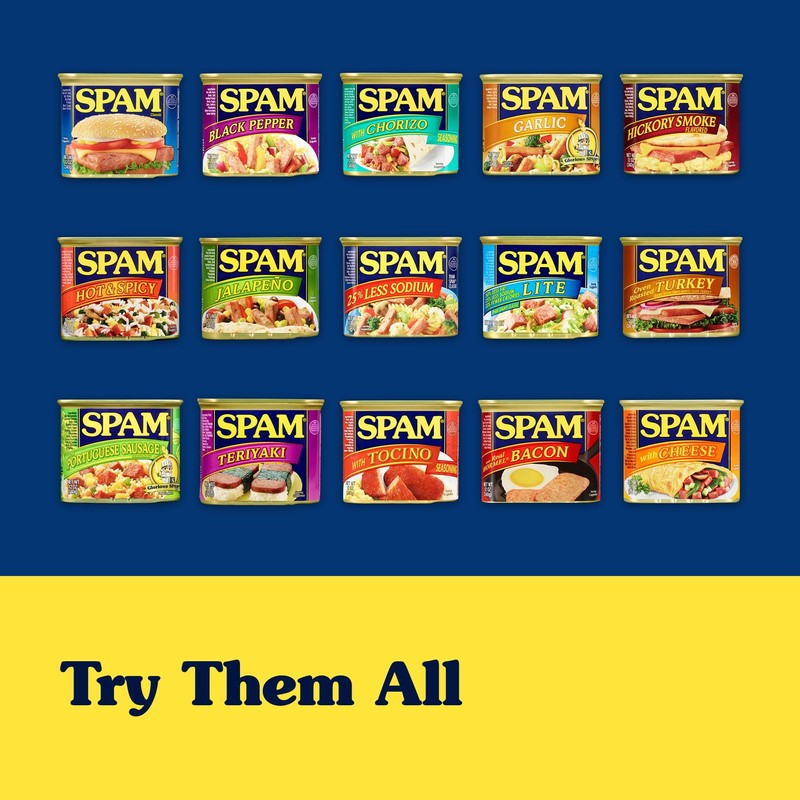 SPAM Oven Roasted Turkey, 12 oz Cans (Pack of 12)
