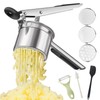 Potato Ricer, Heavy Duty Stainless Steel Potato Masher and Ricer