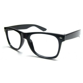 Morefaz (TM) Unisex (Men´s Women´s) Retro Vintage Glasses Clear Lens Shades - - Regular