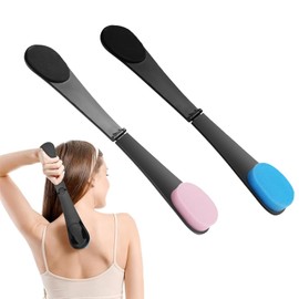 2pcs Lotion Applicator for Back,Foldable Body Lotion Applicator for Hard-to-Reach Areas, Portable Back Cream Tool for Self-Care, Compact Storage Travel-Friendly Design