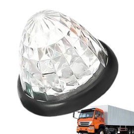 Trailer Lights - Under Glow Wheel Lights for Truck,Roof Mushroom Lamp Warning Stop Turn Signal Assemblies for Automotive Car Bus Van Boat