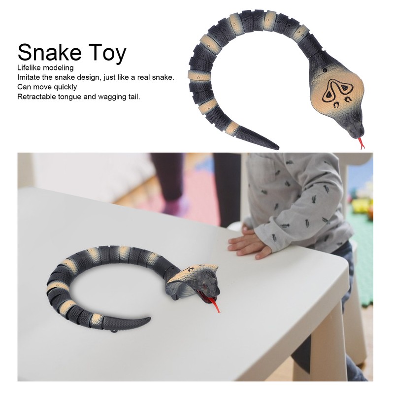 Infrared Remote Control Snake Toy Simulation Snake Animal Model Electric