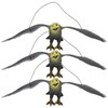 Yardwe 3pcs Realistic Eagle Bird Deterrent Hanging Plastic Eagle Decor