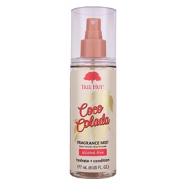 Tree Hut Coco Colada Fragrance Mist, Hydrating, Alcohol-Free Formula, Summer Scent with Coconut, Pineapple, and Coconut Milk Notes, 6 fl oz