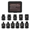 11PCS 3/8" Drive SAE Pipe Plug Socket Set, Tapered Male