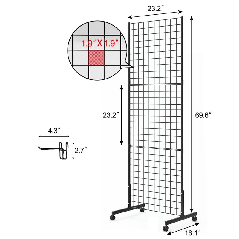 Eastern Tree 2 Packs 2'x 5' Six Pieces Gridwall Panels