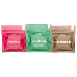 Refresh AromaPuck 3-Pack Bundle (Coconut Float, Sea Salt Sage, and Petal Party)