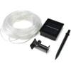 JAYIJAXIN 39Ft 100 LED Solar Powered Tube Light Solar Rope