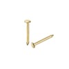 sourcing map Small Tiny Hardware Nails Iron 1.2X10mm(DxL) for DIY