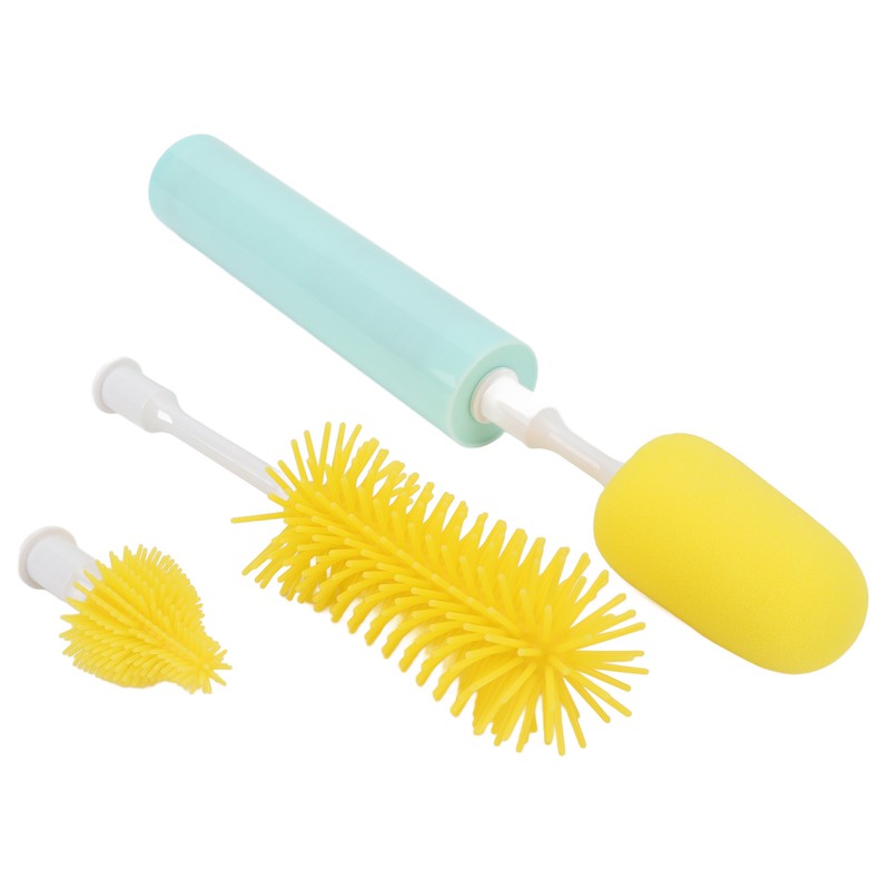 Electric Bottle Brush Cleaner Smart Removable Long Handle Silicone Automatic