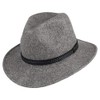 Tilley TWF1 Montana Wool Fedora Hat (Grey Mix, 7 5/8)