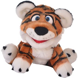 Living Puppets W786 Paco the Tiger Hand Puppets, Multi-Colour, 35 x 20 x 20 cm