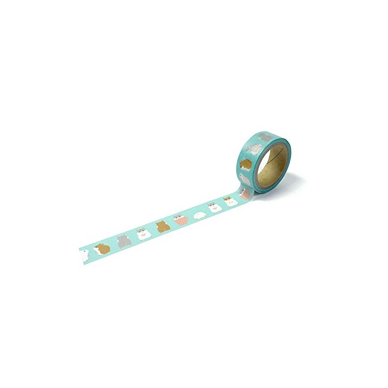 Hamamonyo Masking Tape I LOVE Hamster