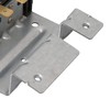 BQLZR Silver Replacement Switch Door Lock Assembly for Washing Machine