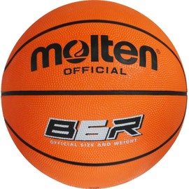Molten Unisex's Basketball Ball B6R, Orange, 6