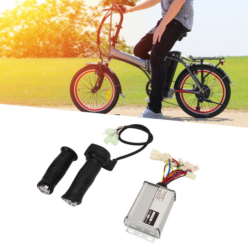 48V 1000W Brushed Controller and Throttle Grip For Electrical Scooter