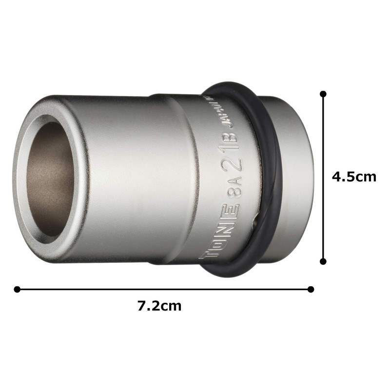 TONE Impact Inner Socket 8A-21B Insertion Angle 1 inch (25.4