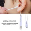Ear Wax Spoon Tweezer USB Rechargeable Ear Cleaner Earpick with