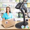 NetumScan Upgraded Version Wireless Barcode Scanner with Stand, Portable Automatic