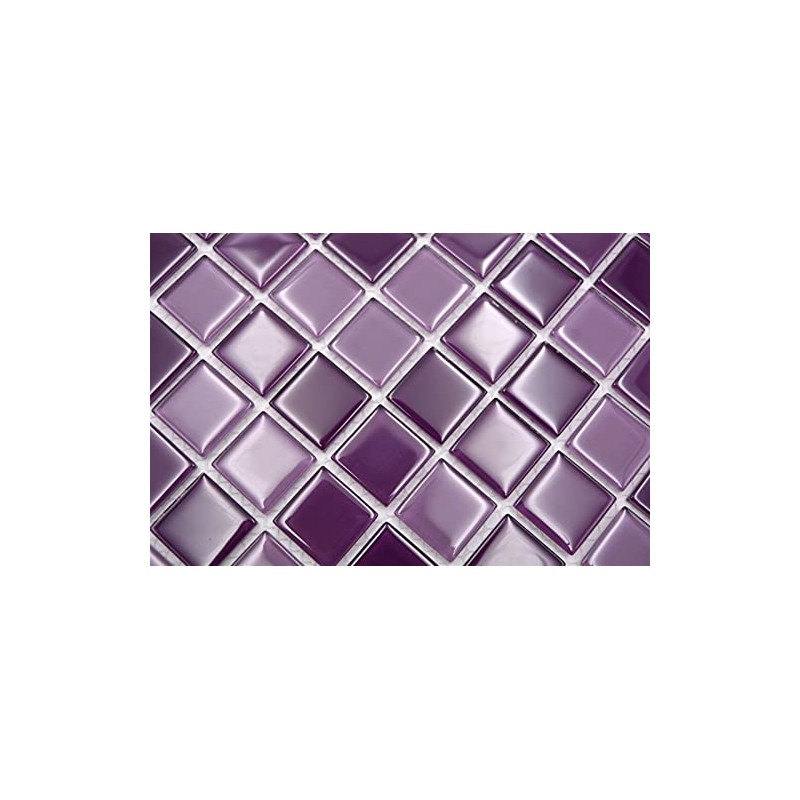 Mosaic tiles glass mosaic purple bathroom toilet kitchen wall mosaic