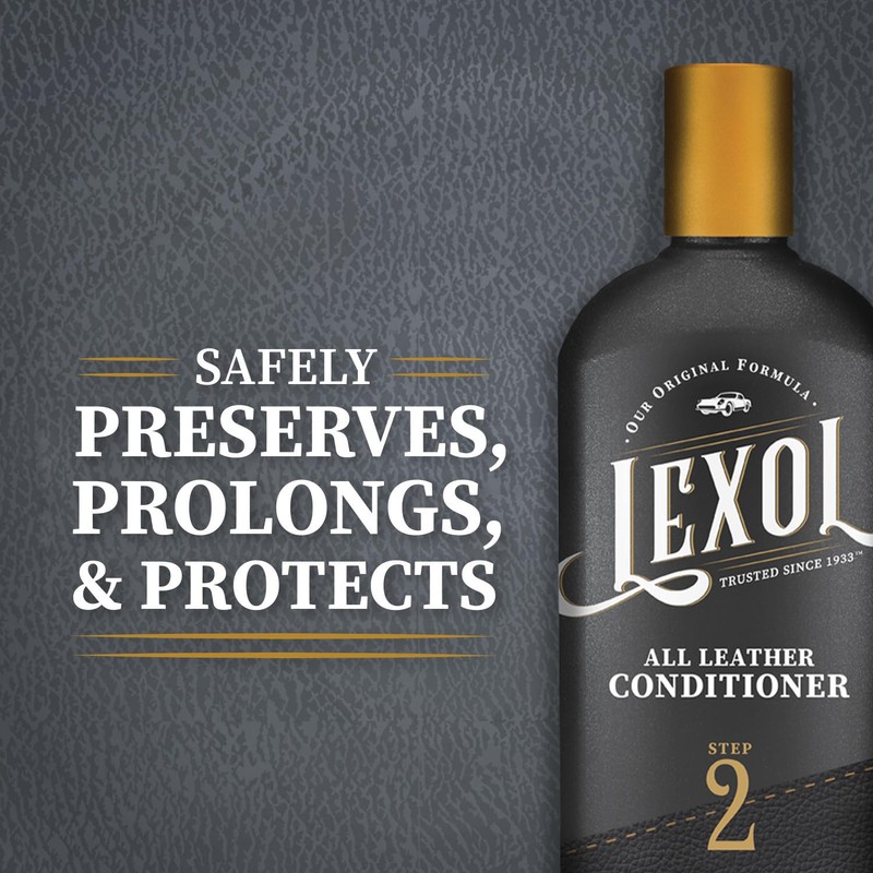Lexol All Leather Conditioner for Car Seats and Interiors, Couches