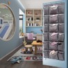 ANIZER Over The Door Hanging Shoe Rack Organizer with 6