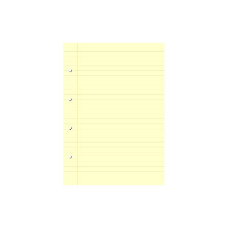 Dyslexia Visual Stress Tinted Coloured Lined Writing Paper Ruled with