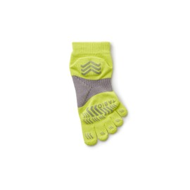 Tabio Racing Run Five Toe Socks, Made in Japan, Running, Marathon, Sports, Non-Slip, black+pink, 23.0-25.0 cm