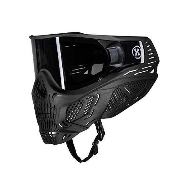 HK Army HSTL Skull Paintball Goggle / Airsoft Mask (Black,