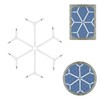 Adjustable Crisscross Bed Sheet Holder Straps with 12 Clips, Black