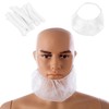 100 Pcs Non Woven Beard Covers For Men, Beard Net,