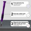 Precision Screwdriver Phillips #0 3mm, S2 Steel Head with Magnetism,