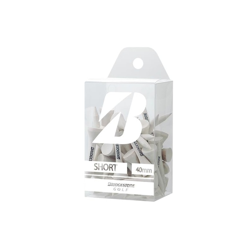 Bridgestone GAG302 Golf Wood Tee (Short, 43 Pieces) 2023 Model