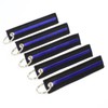 Rotary13B1 Thin Blue Line - Key Chains - 5pcs