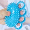 Collection of hand rehabilitation exercise equipment basin type - blue Branched-Blue