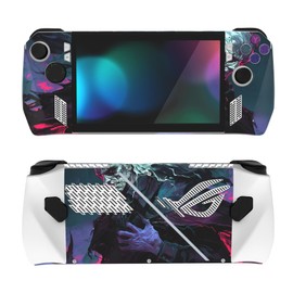 PlayVital 2 Set Protective Skin Decal for ROG Ally, Custom Stickers Vinyl Wraps for ROG Ally Handheld Gaming Console - Moonlit Horror