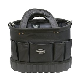 Bucket Boss - Pro Oval Tool Tote 14, Tool Bags - Professional Series (74014), Black