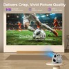 Mini Projector with WiFi and Bluetooth, Football Design, 200 ANSI