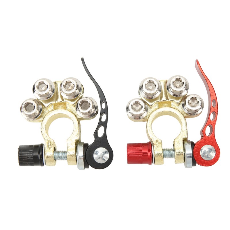 Battery Terminal Connectors 4 Post Stable Connection Strong Electrical Conductivity