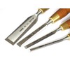 Narex Premium Bevel Edge Chisel Set with Stained Hornbeam Wood