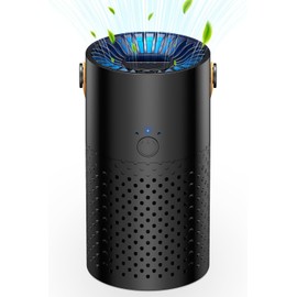 Mini Portable Air Purifier,White HEPA Air Purifier for Home with USB Cable for Home Bedroom Office Pet Room Air Cleaner for Car with Silence and Homemade Aromatherapy