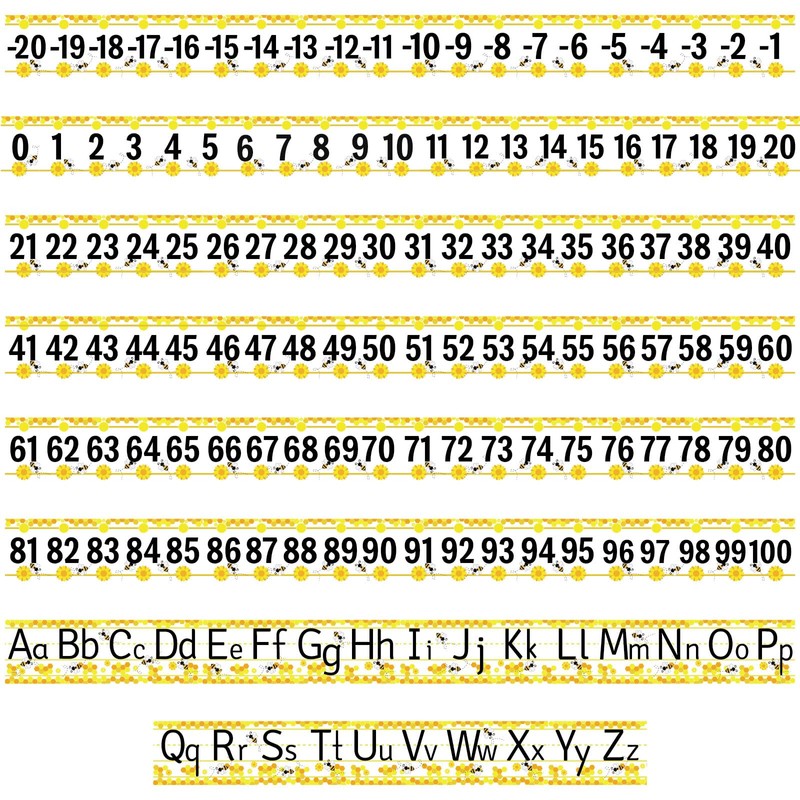 32Pcs A to Z Alphabet and -20-100 Number Cards Boho