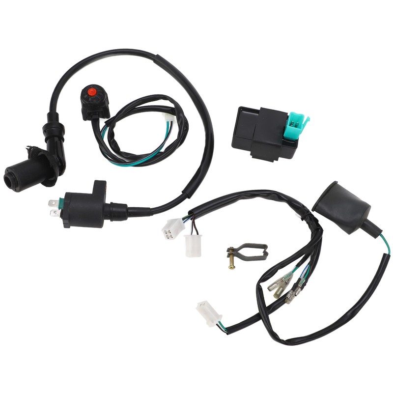 Ignition Coil CDI Wiring Harness with Cut Off Switch Flexible