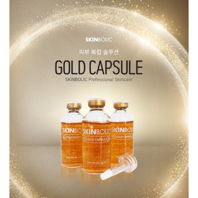Skinbolic/Gold Ampoule Capsule 45ml Gold Therapy / 스킨볼릭/ 골드 앰플