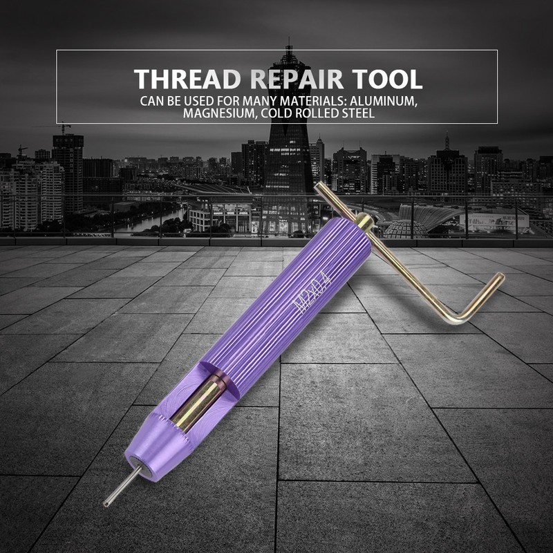 M2*0.4 Screw Threaded Inserts Repair Tool Set Wire Insert Installation