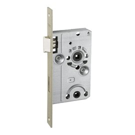 ABUS - Mortice Lock for WC Doors ES WC L S 55 78 24-61767, Silver