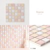 TOMOYASU C-F-1 Mosaic Tile Sticker, Puree Roanne, 5.9 x 5.9
